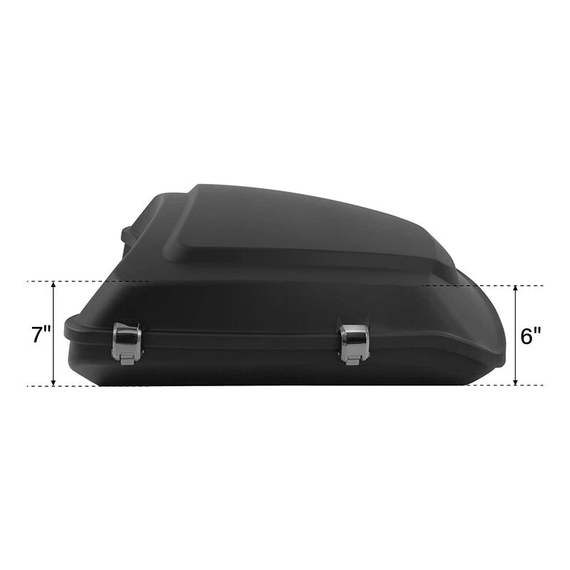 Matte Black Razor Trunk Fit For Harley Touring Road Glide King 2014-2025 2024 23