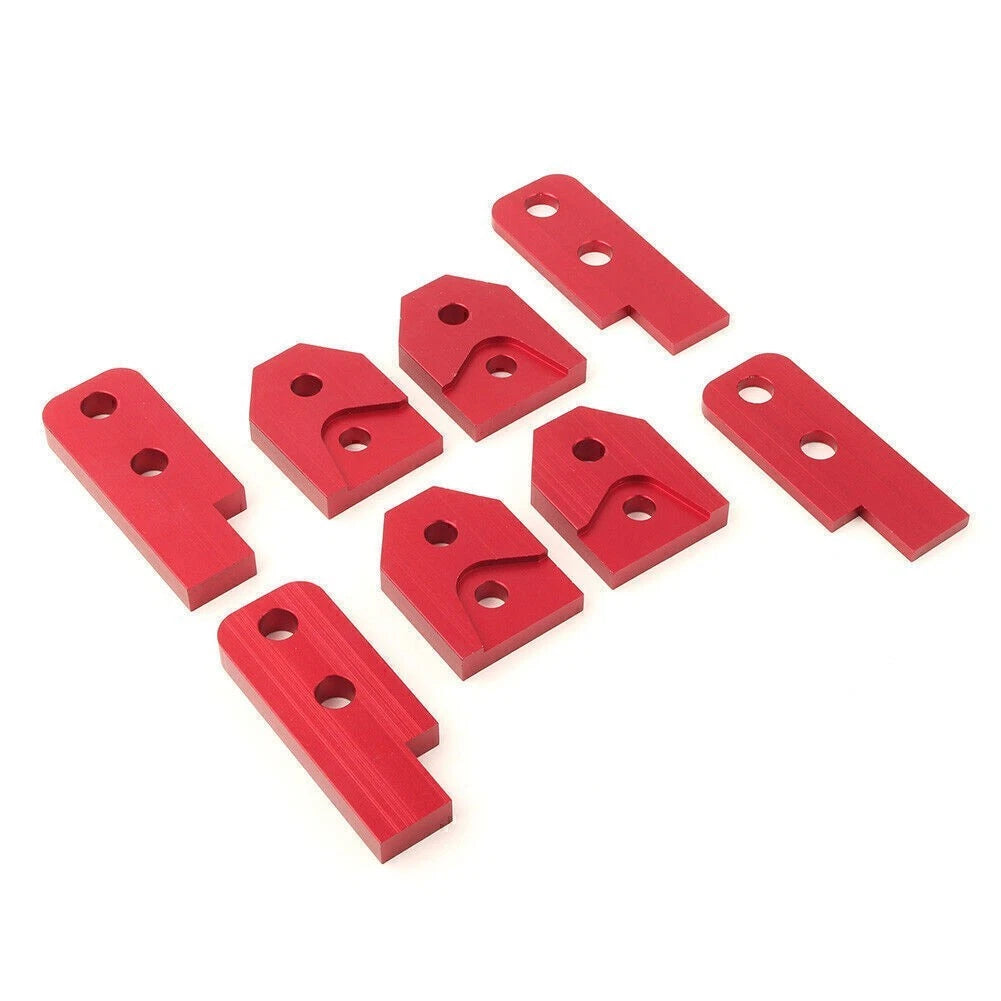 2" Full Lift Kit ATV Red For SE Sport Yamaha Rhino 450 660 700 2004-15 Aluminum