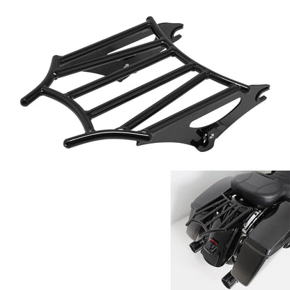 Detachable Luggage Rack Fit For Harley Street Road Glide King 2009-2025 24 Black