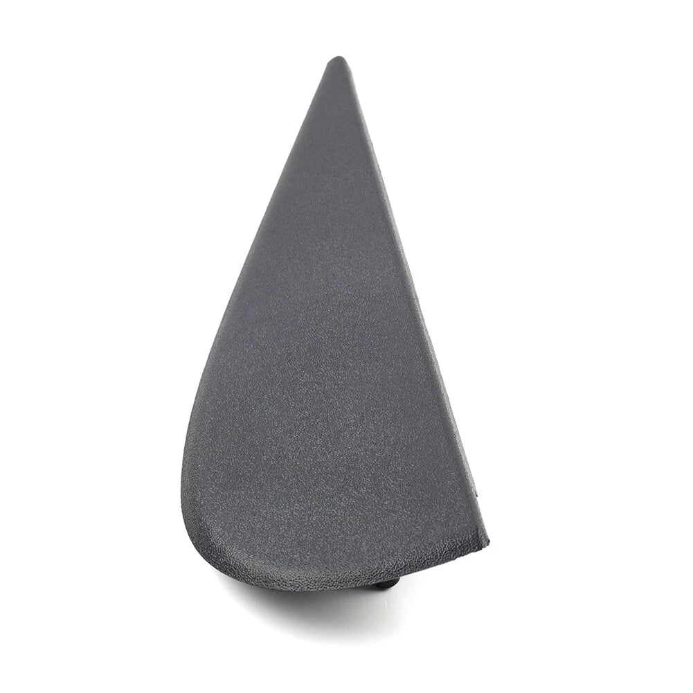 Door Side Mirror Triangle Flag Applique Left Black Fit Jeep Wrangler JK 2007-18