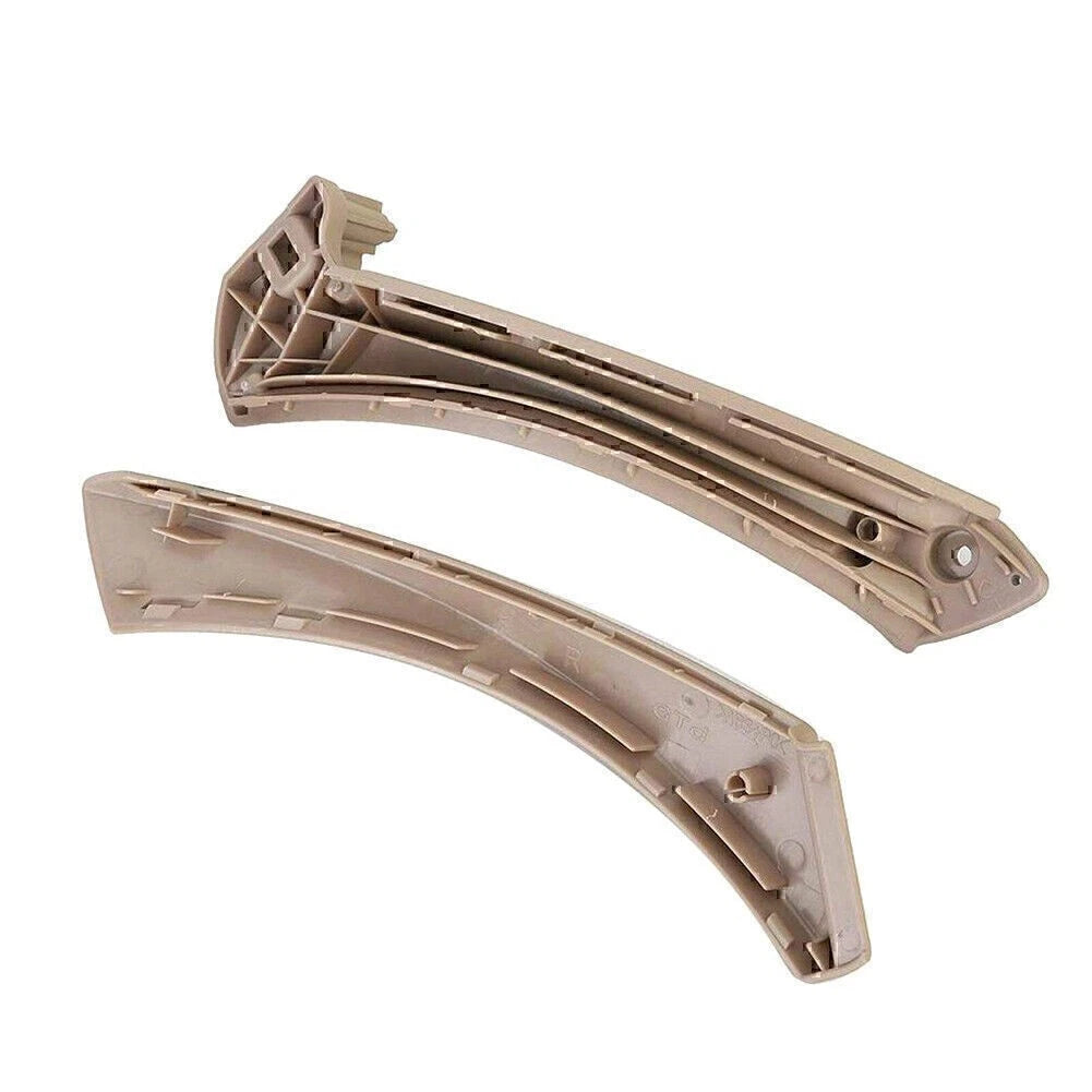 Beige Right Side Inner + Outer Door Panel Handle Pull Cover For BMW E90 3-Series