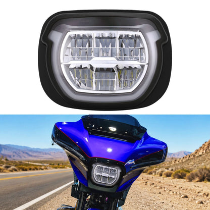 Front LED Headlight Headlamp For Harley CVO Street Glide FLHXSE 23-26 FLHX 24-26