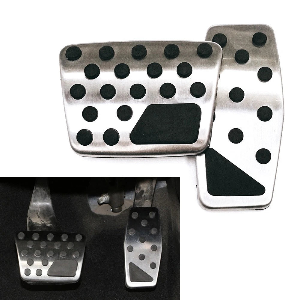 Steel Car Brake Gas Pedals Cover For Jeep Renegade Compass For Fiat 500X