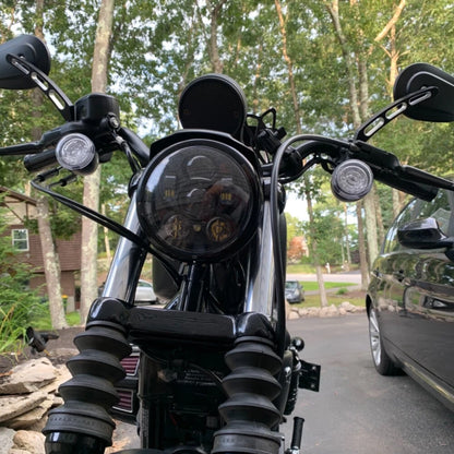 Motorcycle Rear View Mirrors For Harley Touring Street Road Glide King Sportster