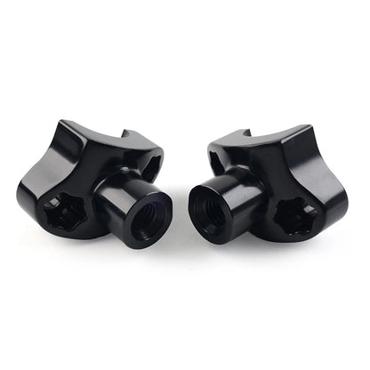 1.7 Tall Handlebar Risers For Harley-Davidson Dyna For Harley Street bob Black