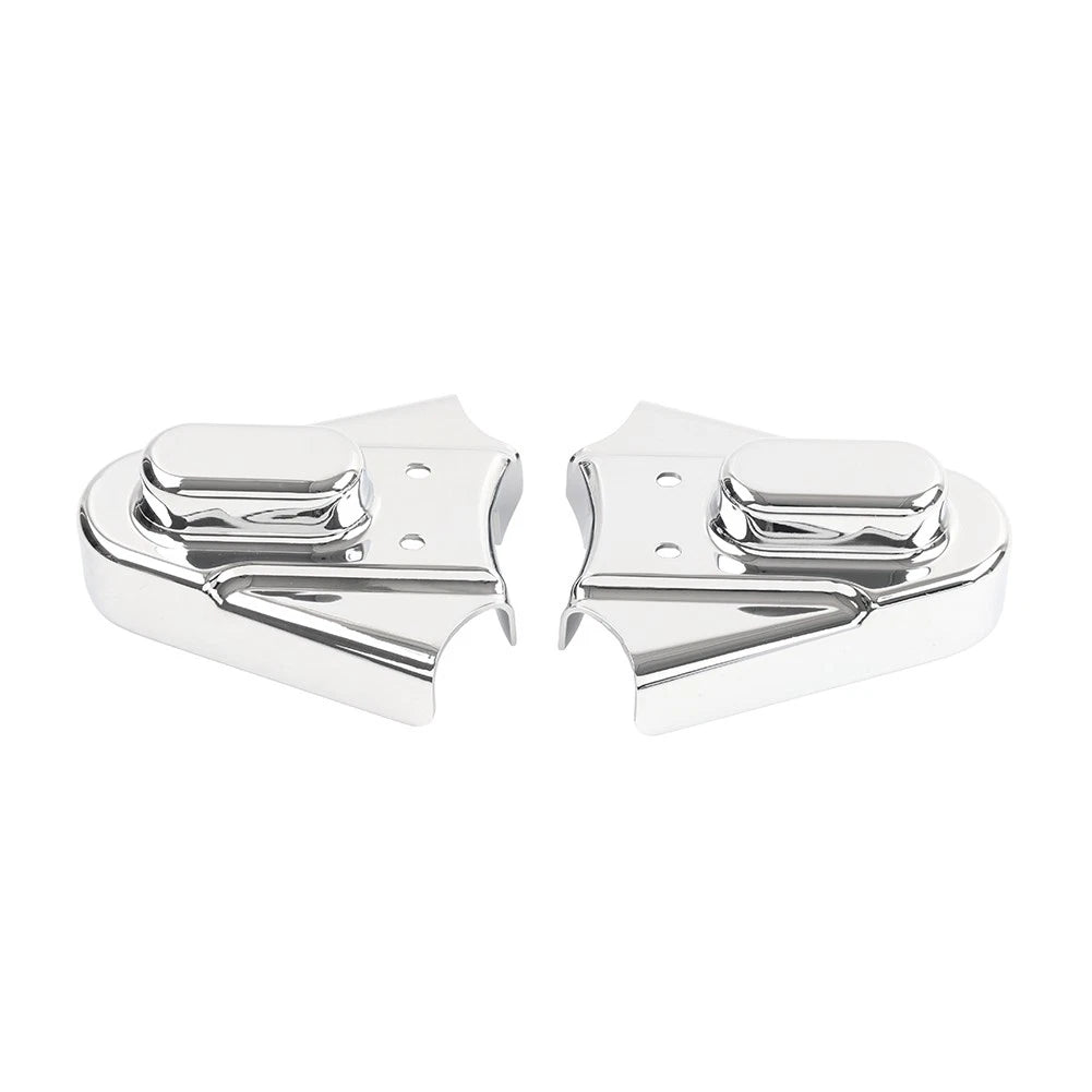 Chrome Rear Phantom Swingarm Axle Covers Kit For Harley Softail Bad Boy Heritage