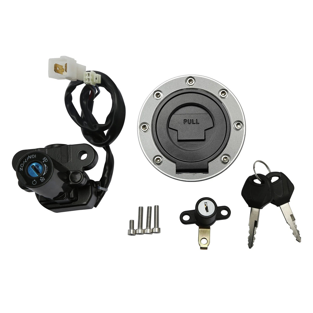 Fuel Gas Ignition Switch Key Seat Lock Fit For Yamaha MT03 06-12 MT09 13-16