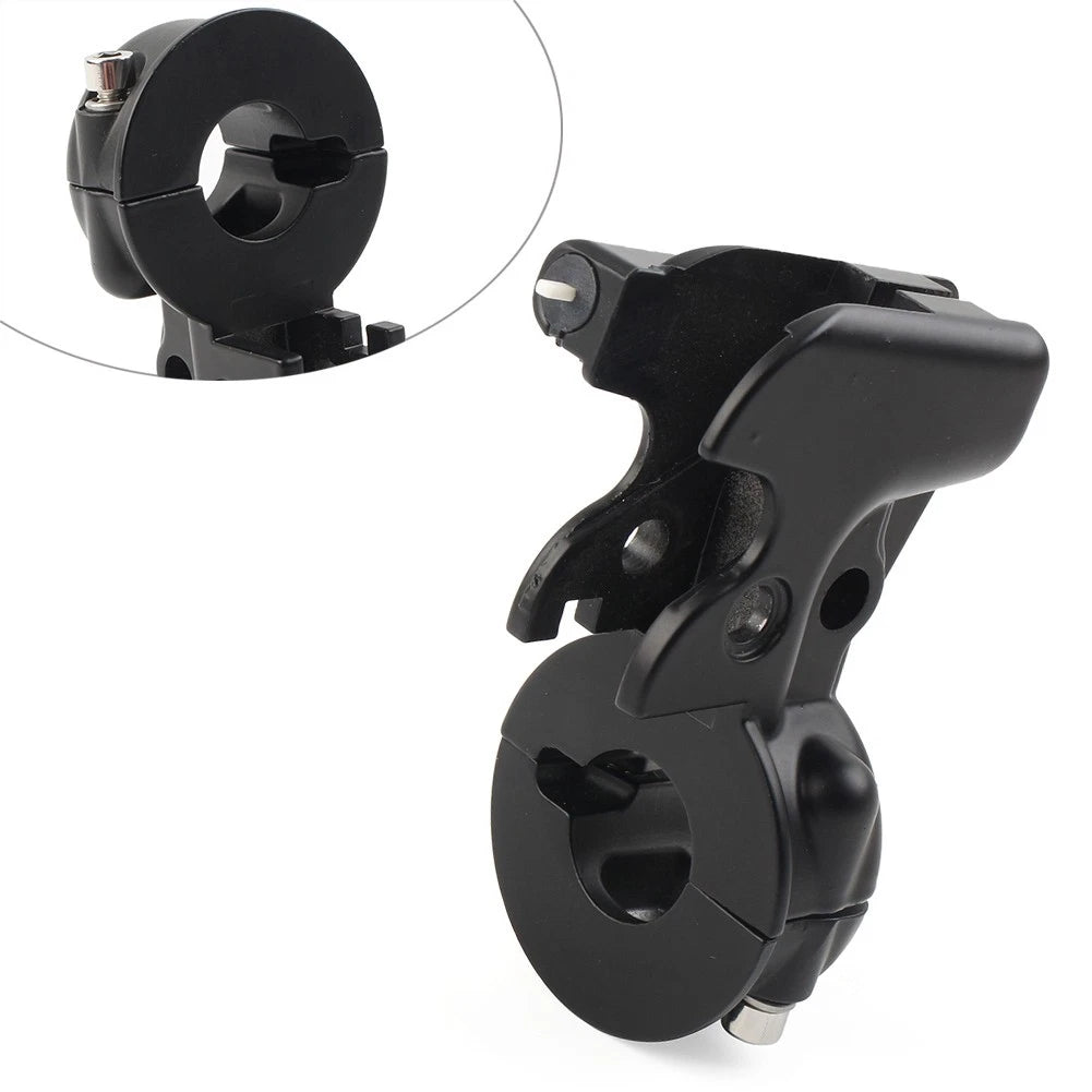 US Clutch Lever Mount Bracket Perch For Harley Dyna Street Wide Glide Softail