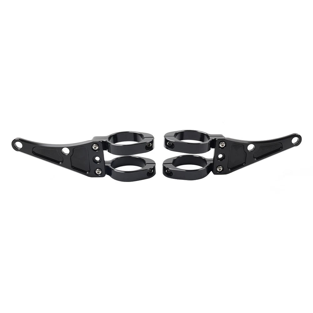 49MM Motorcycle Headlight Bracket Mount Clamp Fork Tube Holder For Harley