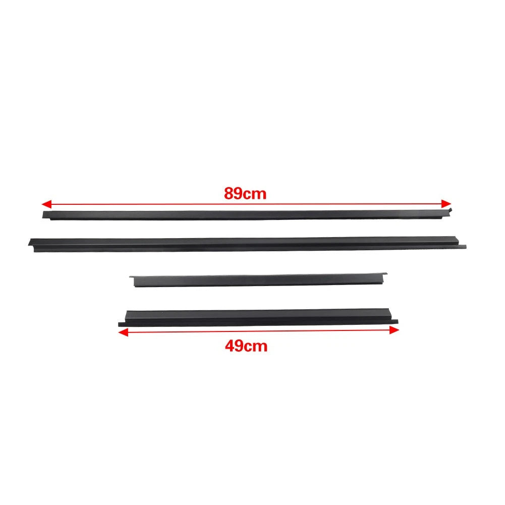 Outside Window Weatherstrip Seal Belt For Nissan Navara D21 Hardbody 4D 1986-97