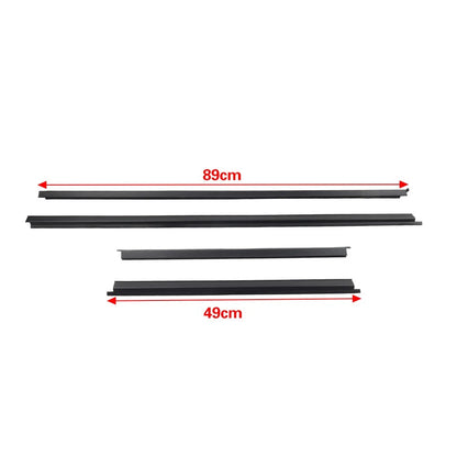 Outside Window Weatherstrip Seal Belt For Nissan Navara D21 Hardbody 4D 1986-97