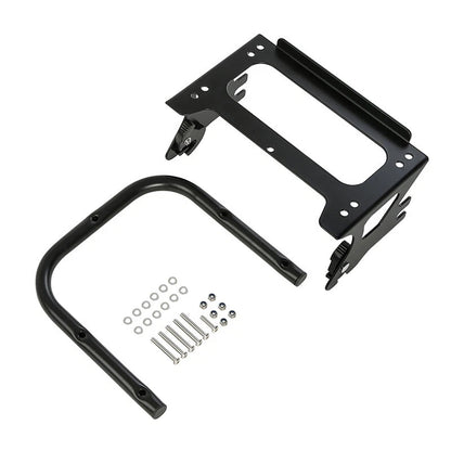 2 UP Luggage Mount Rack Fit For Harley Touring Street Road Glide King 97-08