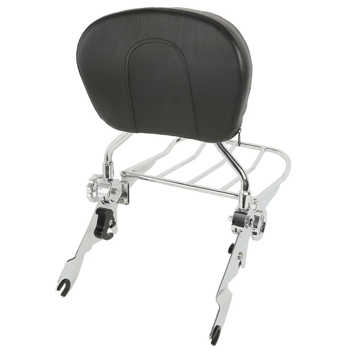 Sissy Bar Backrest Rack & Docking Kit Fit For Harley Touring Street Glide 14-24