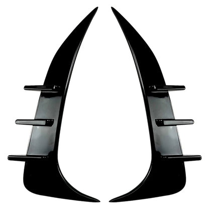 2pcs Black Rear Bumper Spoiler Side Wing Lip For BMW 2 Series F44 M Sport 20-23