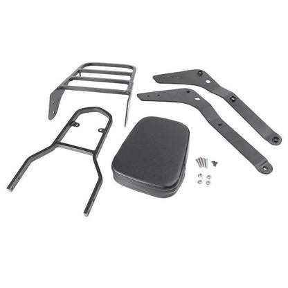 Steel Backrest Sissy Bar & Rack Black Fit for Honda Shadow VT750C Aero 2004-2012