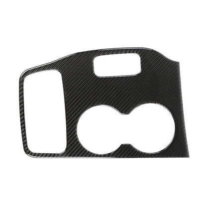 Carbon Fiber Dashboard Gear Shift Panel Cover Trim Fit Jeep Grand Cherokee 14-15