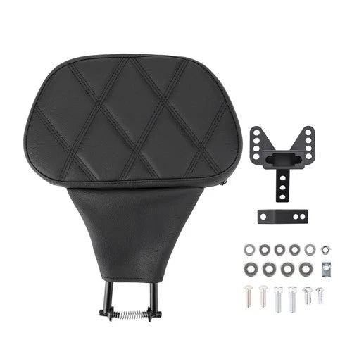For Harley Rider Driver Back Protect Backrest Pad Middle Street Glide 1988-2008