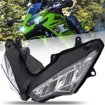 Front Headlight Assembly HeadLamp Fit For Kawasaki Ninja 400 18-24 / ZX25R 21-24