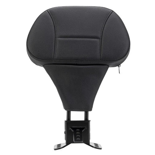Black Plug-In Rider Driver Backrest Pad Fit For Harley Road Glide King 2009-2025