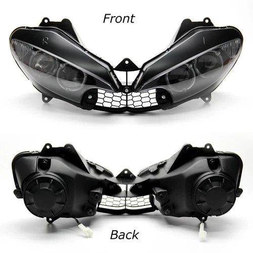 YZF R6S Headlight Lamp Assembly + Fairing Stay Bracket For Yamaha YZF-R6 03-2009
