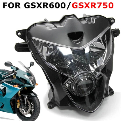 For 2004-2005 Suzuki GSXR600 GSXR750 Headlight Assembly w/ Fairing Stay Bracket