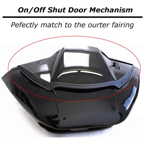 Top Air Duct Cover Fairing on/off switch for Harley Touring Road Glide 2015-2025