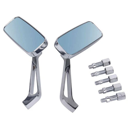 1 Pair Motorcycle Rearview Mirrors for Harley Touring Road King Electra Glide