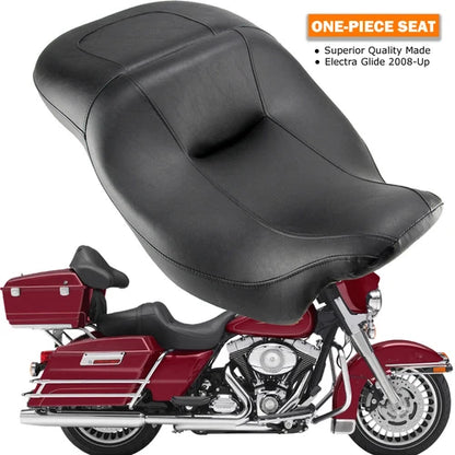 Complete Driver Passenger Seat 2-Up For Harley Electra Glide Ultra Classic 2008+