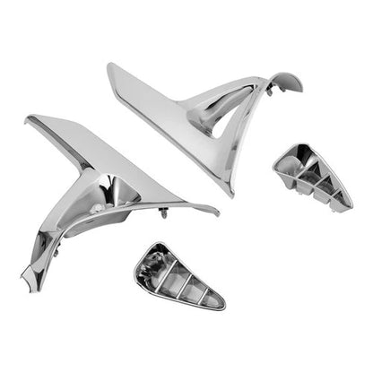 Left & Right Parts Modified Triangle Cover For Honda GoldWing 1800 GL1800 01-11