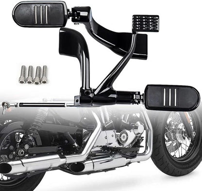 Mid Control Shifter Lever Foot Pegs Kit Fit For Harley Sportster XL 2004-2013