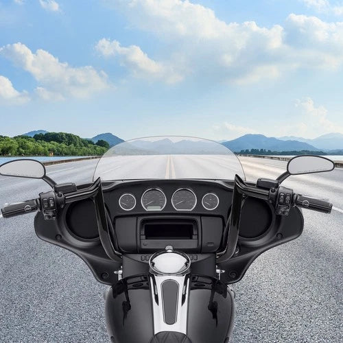 12" Pre-Wired Ape Meathook Handlebar For Harley Ultra Limited Street Glide 14-23