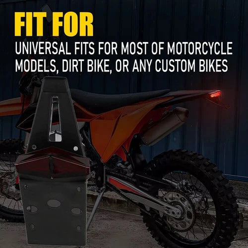 Universal Dirt Enduro Bike Rear LED Fender Brake Tail Light Turn Signal Off-road