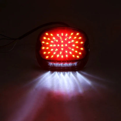 Red Lens LED Rear Brake Turn Tail Light For Harley Dyna Road King Electra Glide