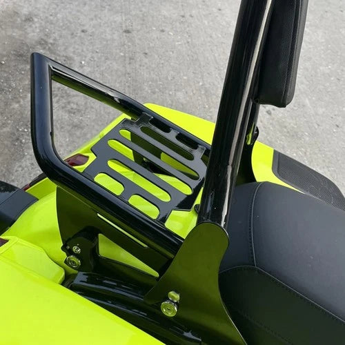 Black Two 2-Up Luggage Rack For Harley Electra Street Glide Road King 2009-2025