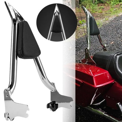 22" Detachable Passenger Backrest Sissy Bar For Harley Road Electra Glide 97-08