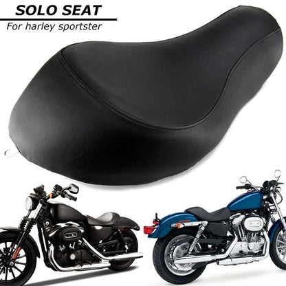 Driver & Rider Solo Seat For Harley Sportster Custom XL 1200 883 72 48 2004-2015