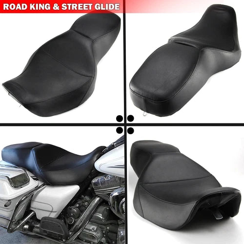 Two-up Seat For Harley Touring Road King 1997-07 FLHR & Street Glide FLHX 06 07