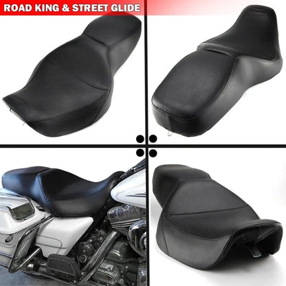 Two-up Seat For Harley Touring Road King 1997-07 FLHR & Street Glide FLHX 06 07