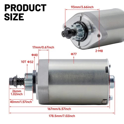 Starter For Kawasaki FR541V FR691V FR600V FR730V 2000 21163-0728 21163-7036