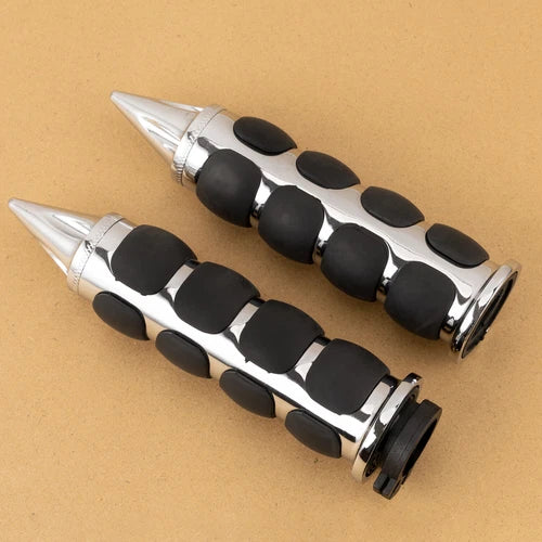 CNC 1" Motorcycle Bike Handlebar Hand Grips for Honda Shadow Spirit 750 VT750DC
