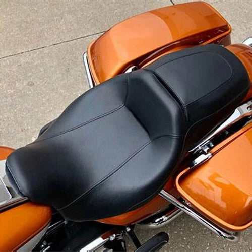 Two-Up Rider & Driver Passenger Seat For Harley Street Glide Road King 2008-2020