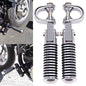Motorcycle 1"~1-1/4" Highway Engine Guard Crash Bar Foot Pegs For Harley Touring