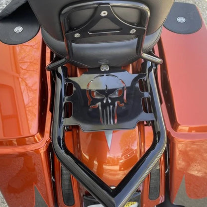 Detachable 2-Up Luggage Rack For Harley CVO Road King Electra Street Glide 09-Up