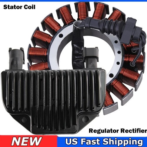 Stator and Regulator Rectifier for For Harley Dyna 2008-2012 2013 2014 2015 2016