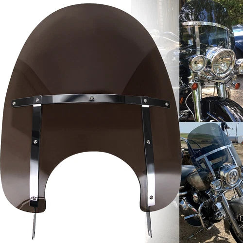 Detachable Smoke Windshield Windscreen For Harley Touring Road King FLHR 1994-Up