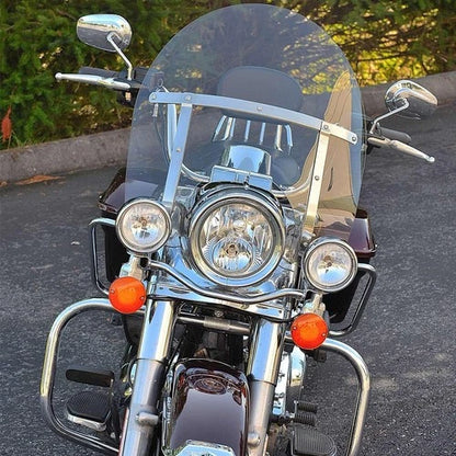 Detachable Windshield Windscreen For Harley Road King Classic 1994-Up w/ Bracket