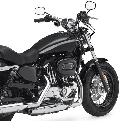 Vivid Black Front Fender Fits For Harley Sportster XL Iron 1200 XL883 XL1200 72