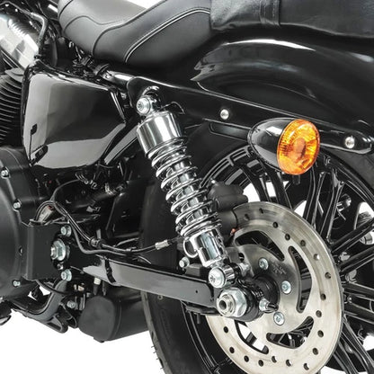 11.75" Chrome Rear Suspension Shock For Harley Sportster Iron 883 1200 XL XR FXR