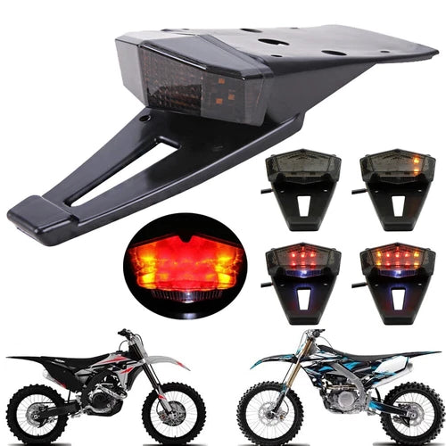 LED Fender Turn Signal Light Brake Tail Running Lights Kit Motorcycle Dirt Bike