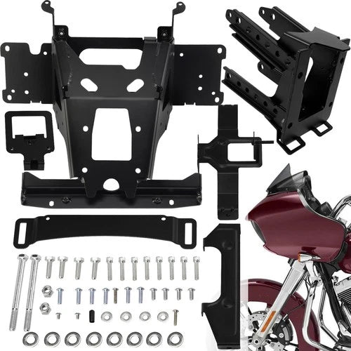 Inner Fairing Bracket Radio Mount Kit Fits For Harley Touring Road Glide 2015-UP